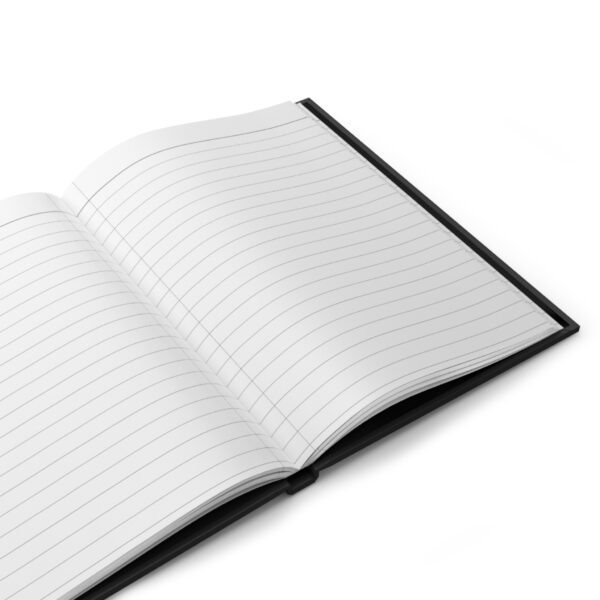 Thick Thighs and Goth Vibes Hardcover Journal Matte - Image 4